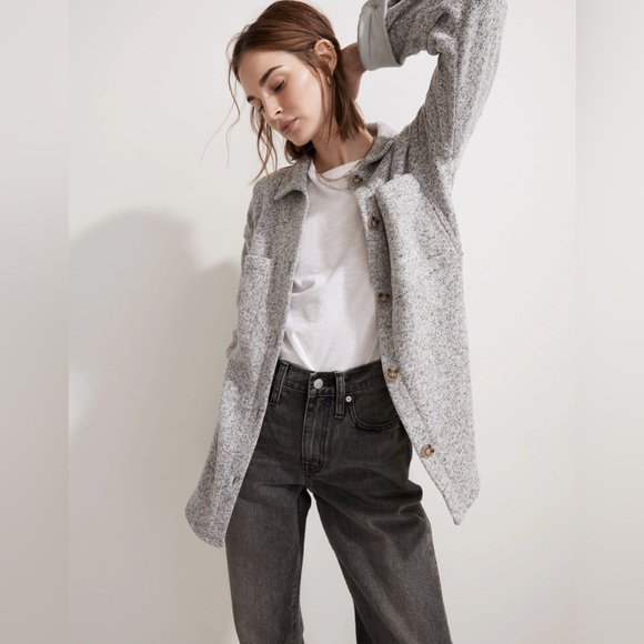 MWL (Re)sourced Sweater Fleece Shirt-Jacket - Picture 2 of 7